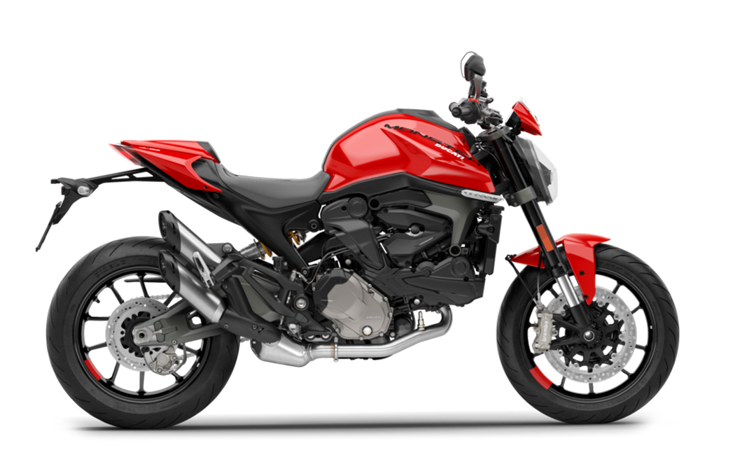 Et billede, der indeholder motorcykel, parkeret, rød
Automatisk genereret beskrivelse