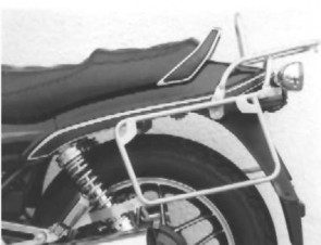 Side- and Topcasecarrierset – black for Honda CBX 600 / 650 E